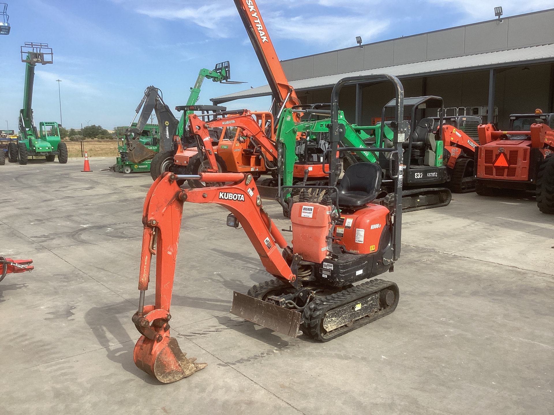 2016 Kubota K008-3 Mini Excavator