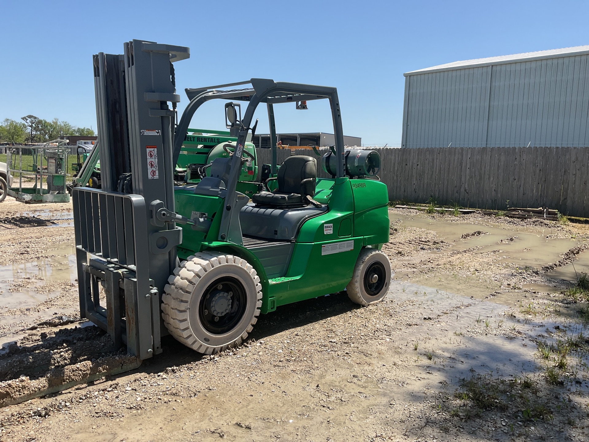 2016 Mitsubishi FG50CN Pneumatic Tire Forklift