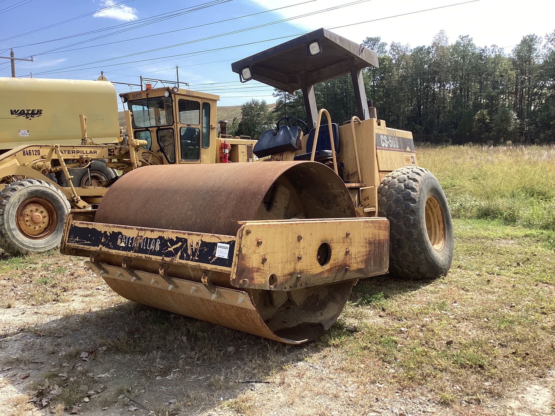 1994 Cat CS563 Smooth Drum Compactor