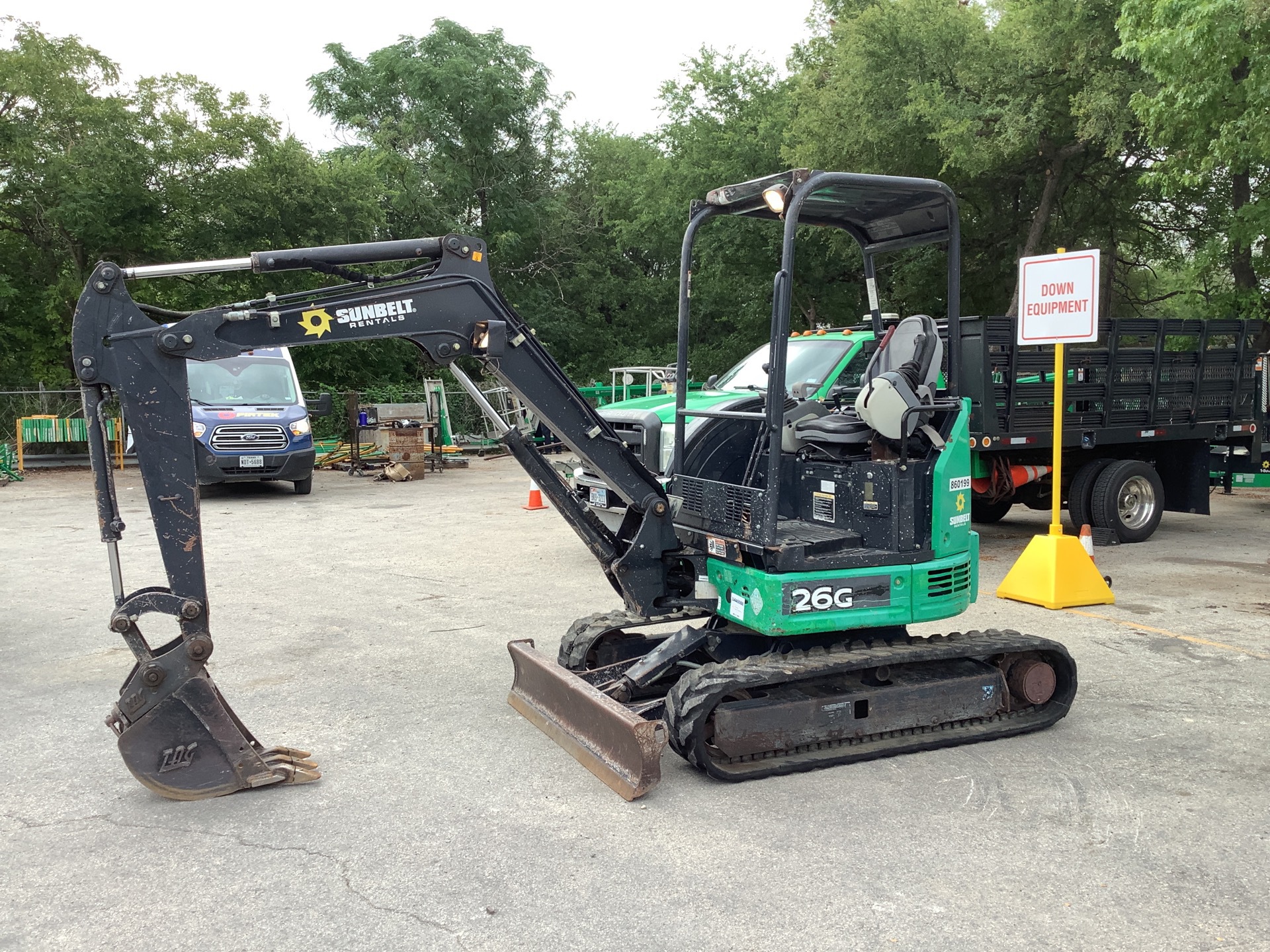 2016 John Deere 26G Mini Excavator