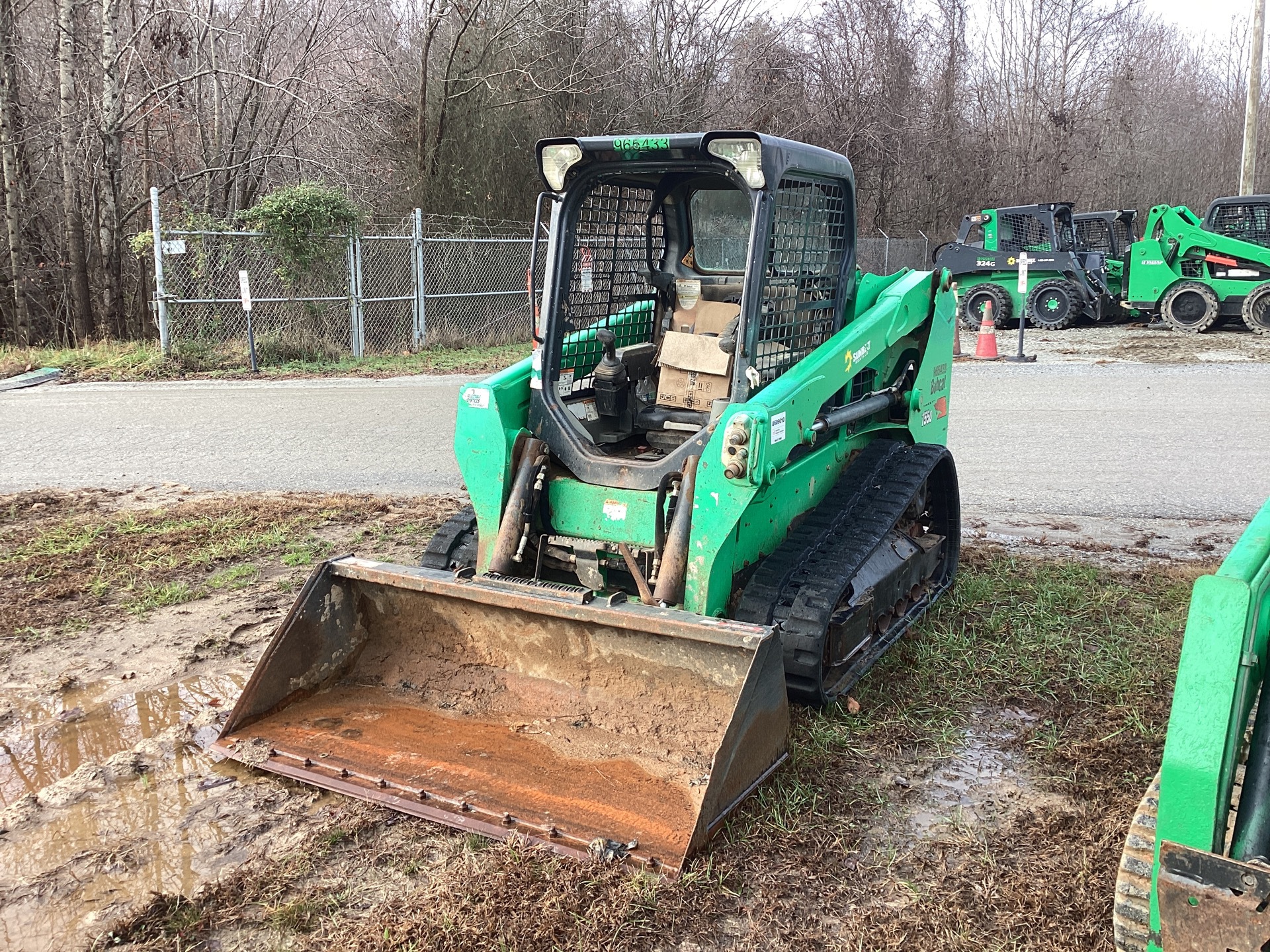 2017 Bobcat T550 Compact Track Loader