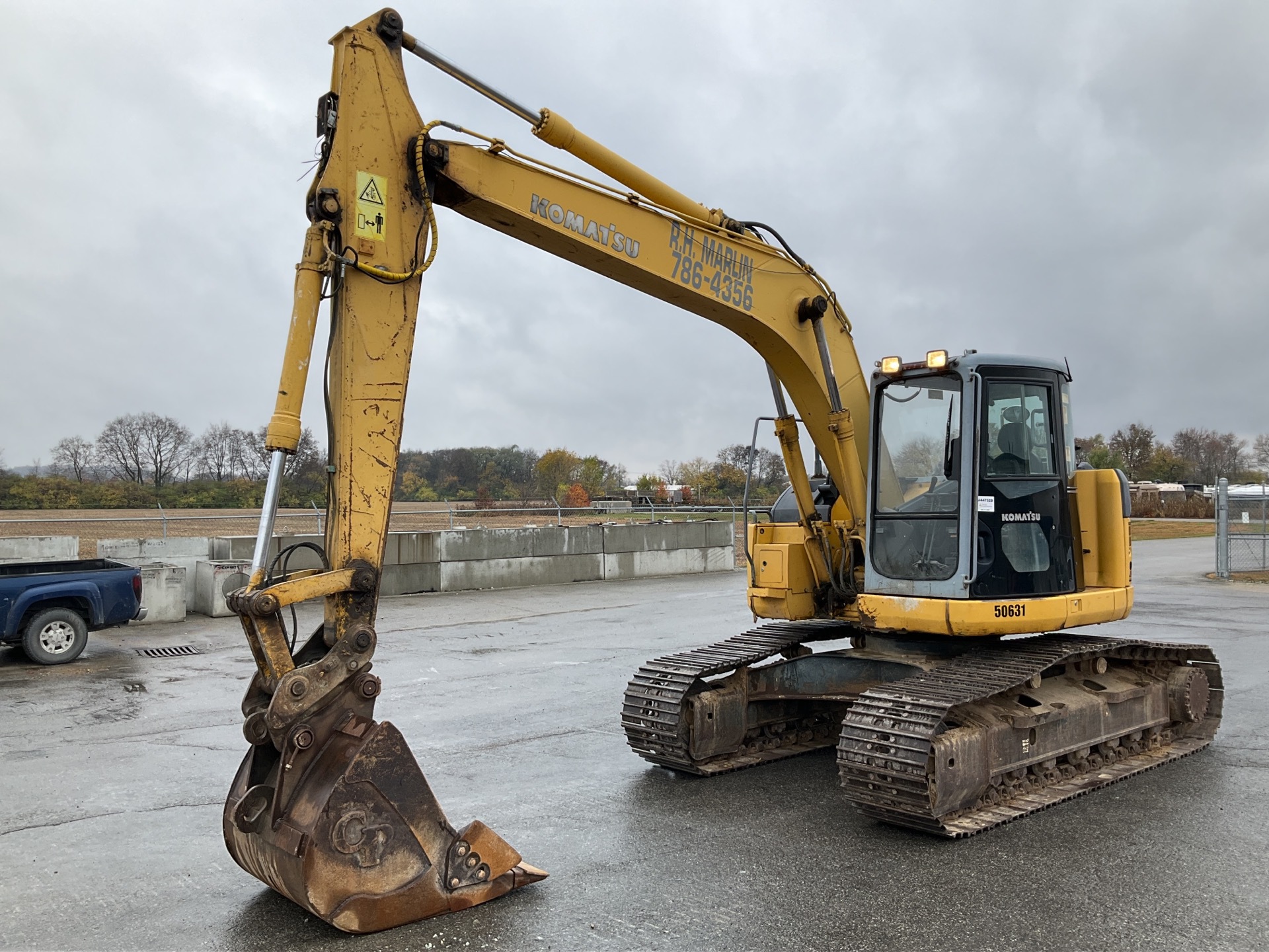 2005 Komatsu PC158USLC-2 Tracked Excavator