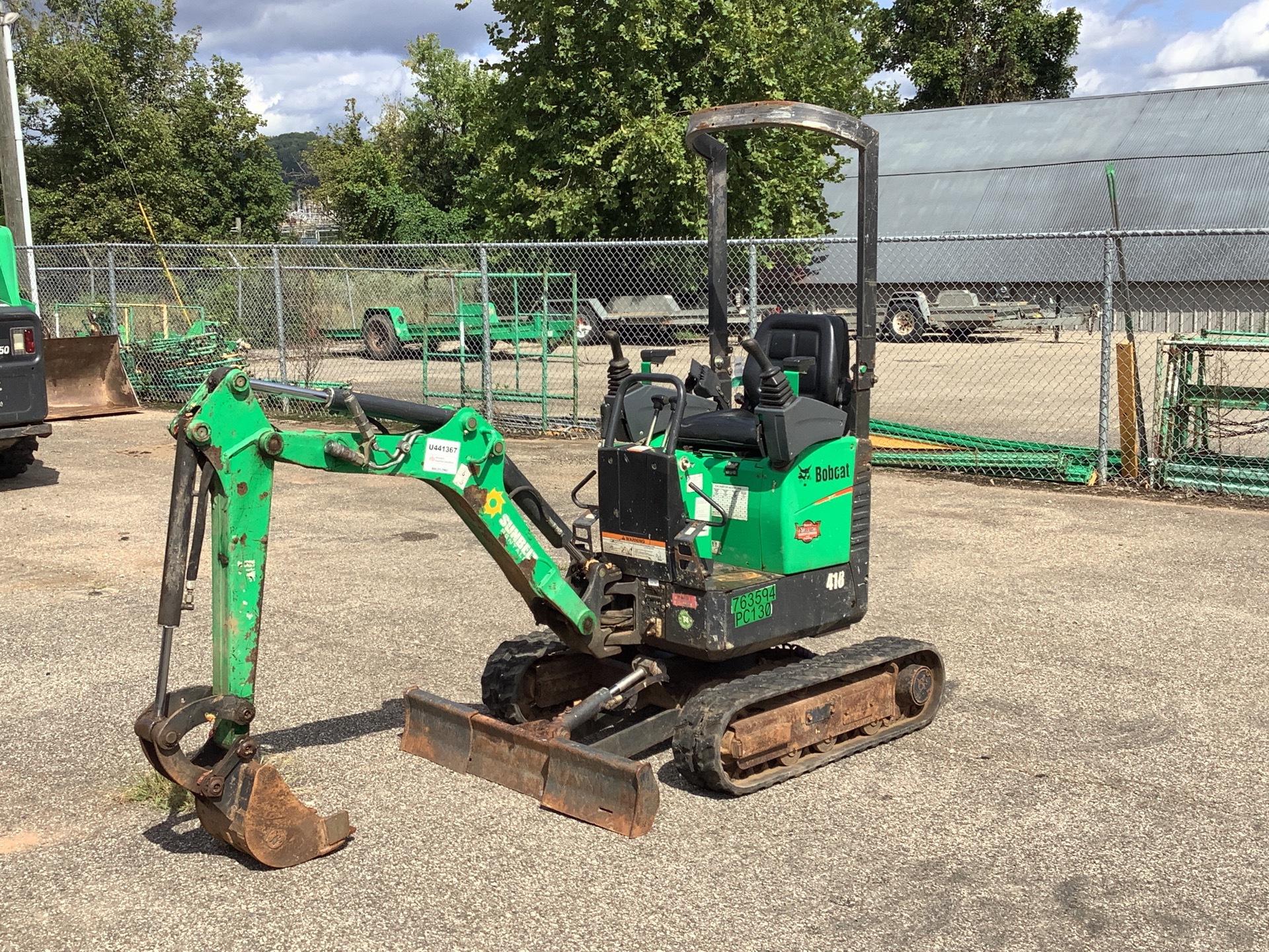 2015 Bobcat 418 Mini Excavator