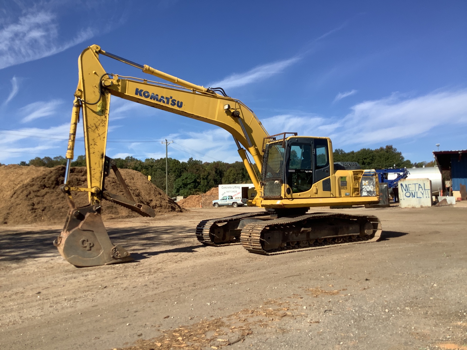 2006 Komatsu PC200LC-8 Tracked Excavator