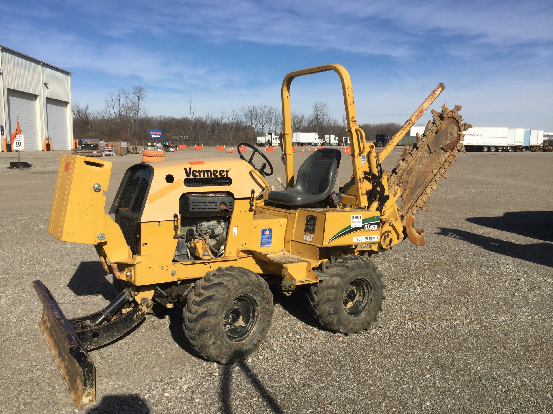 2013 Vermeer RT450 4x4 Trencher