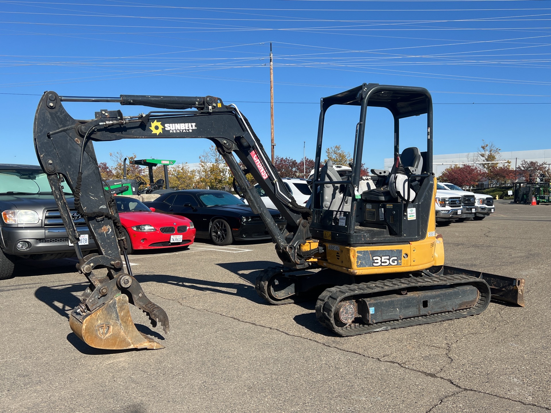 2016 John Deere 35G Mini Excavator