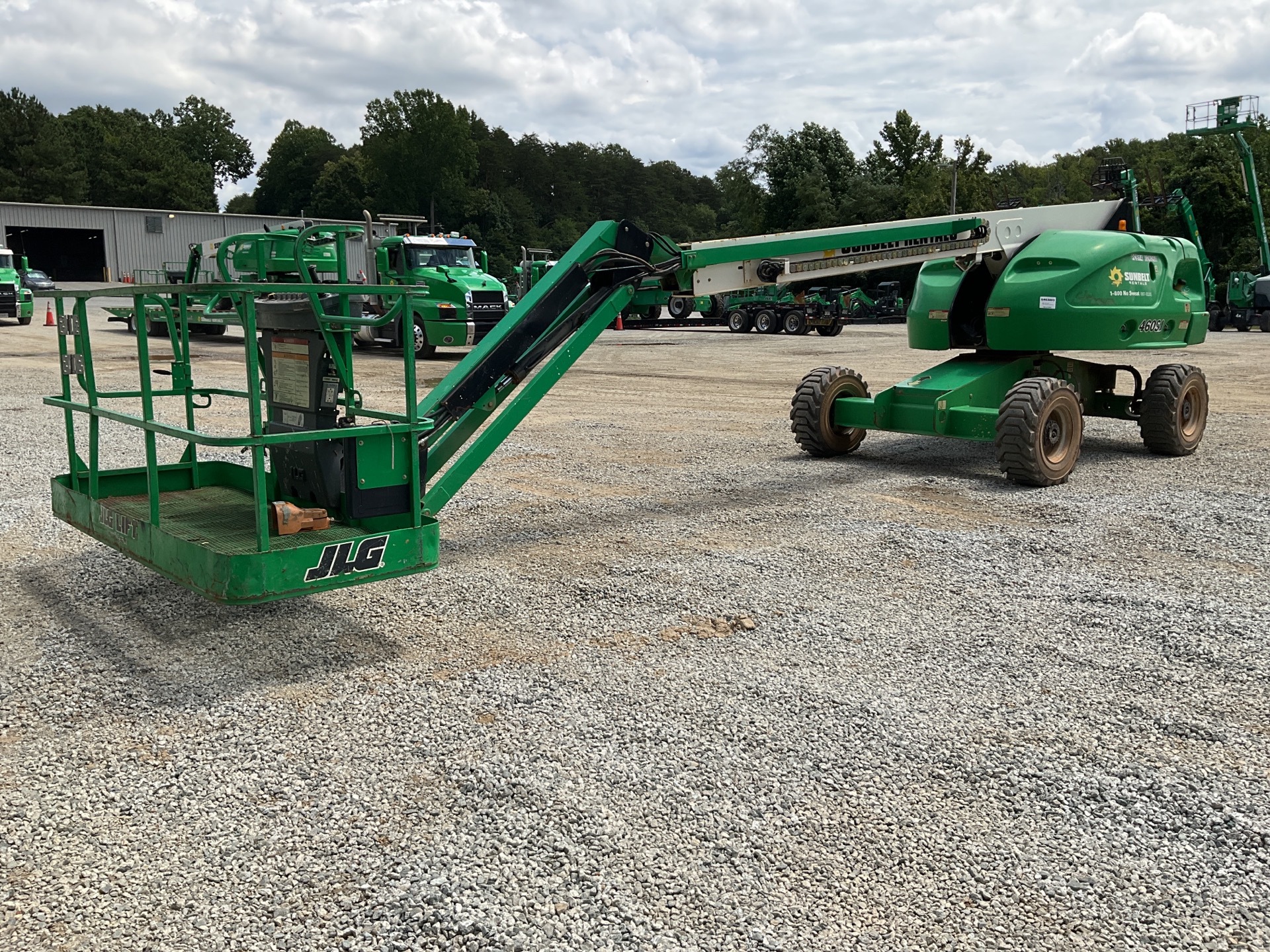 2014 JLG 460SJ 4WD Dual Fuel Telescopic Boom Lift