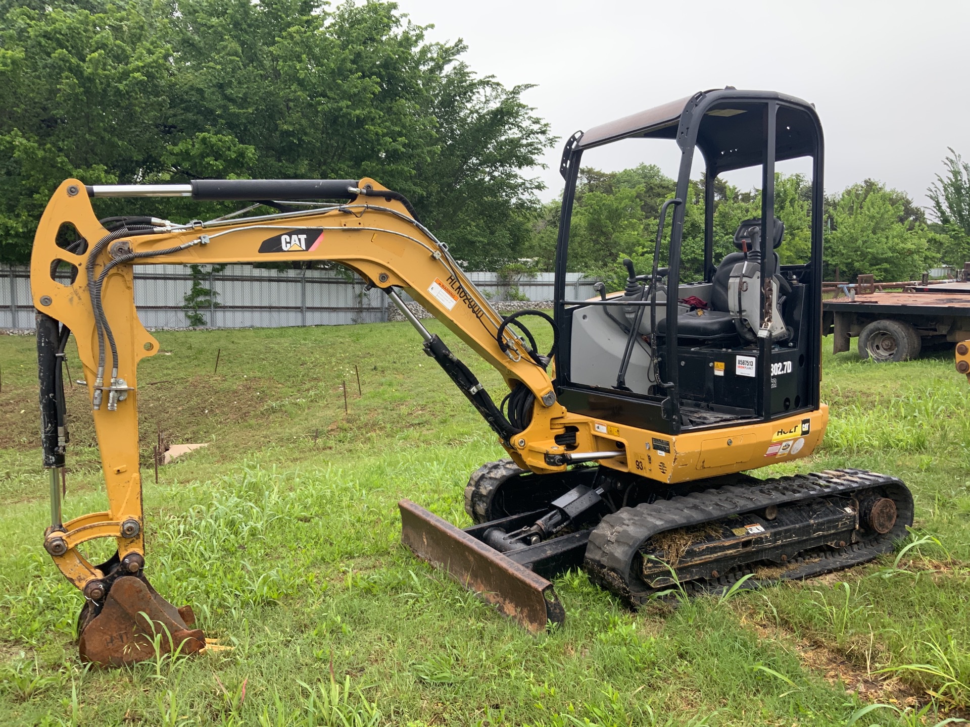 2013 Cat 302.7D CR Mini Excavator