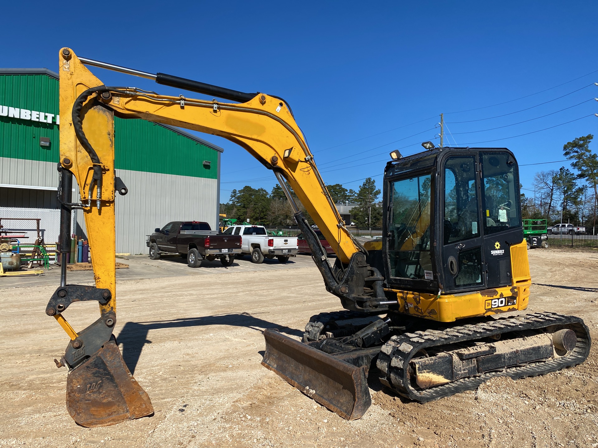 2016 JCB 90Z-1 Mini Excavator