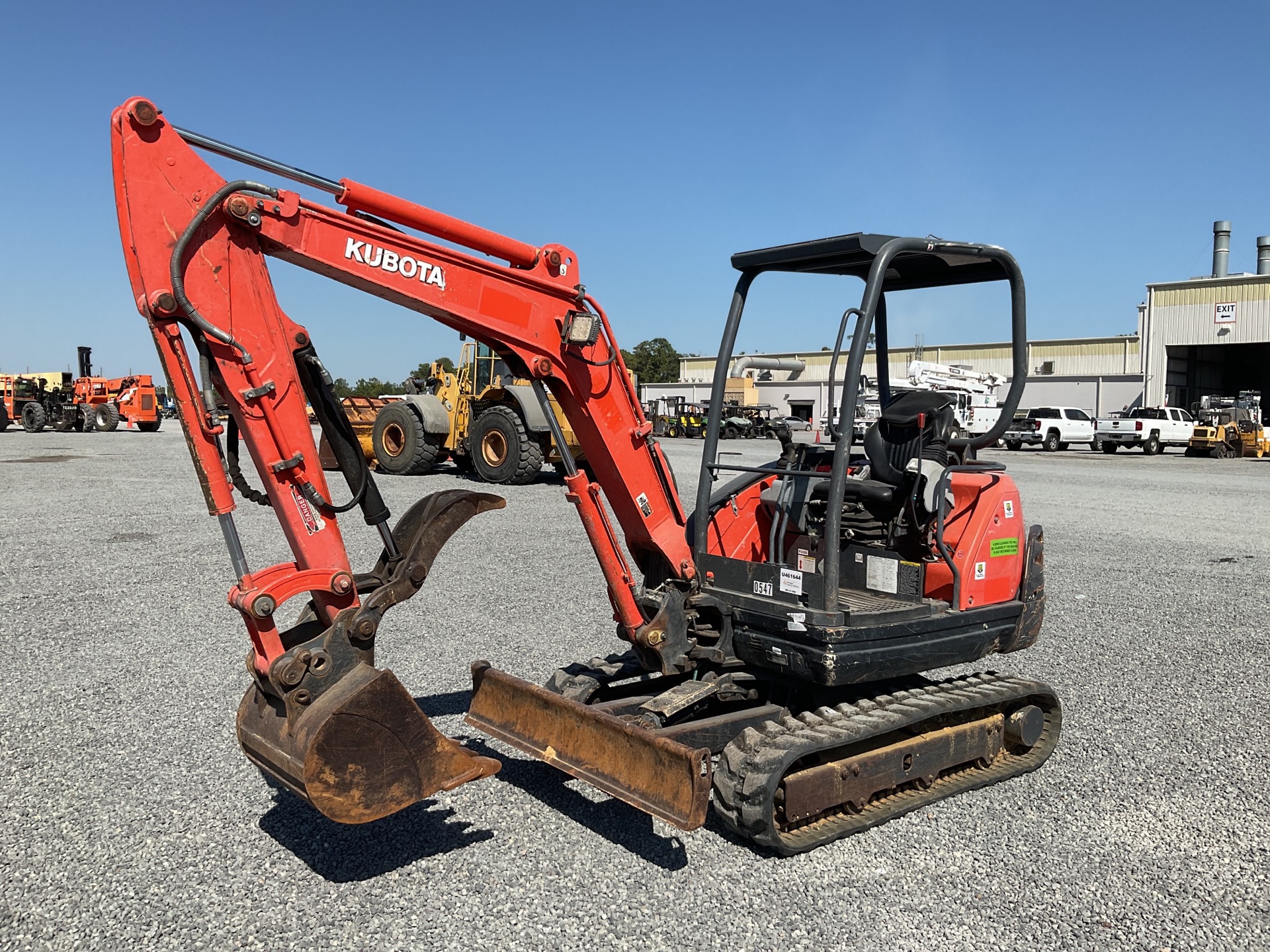 2016 Kubota KX71-3S Mini Excavator