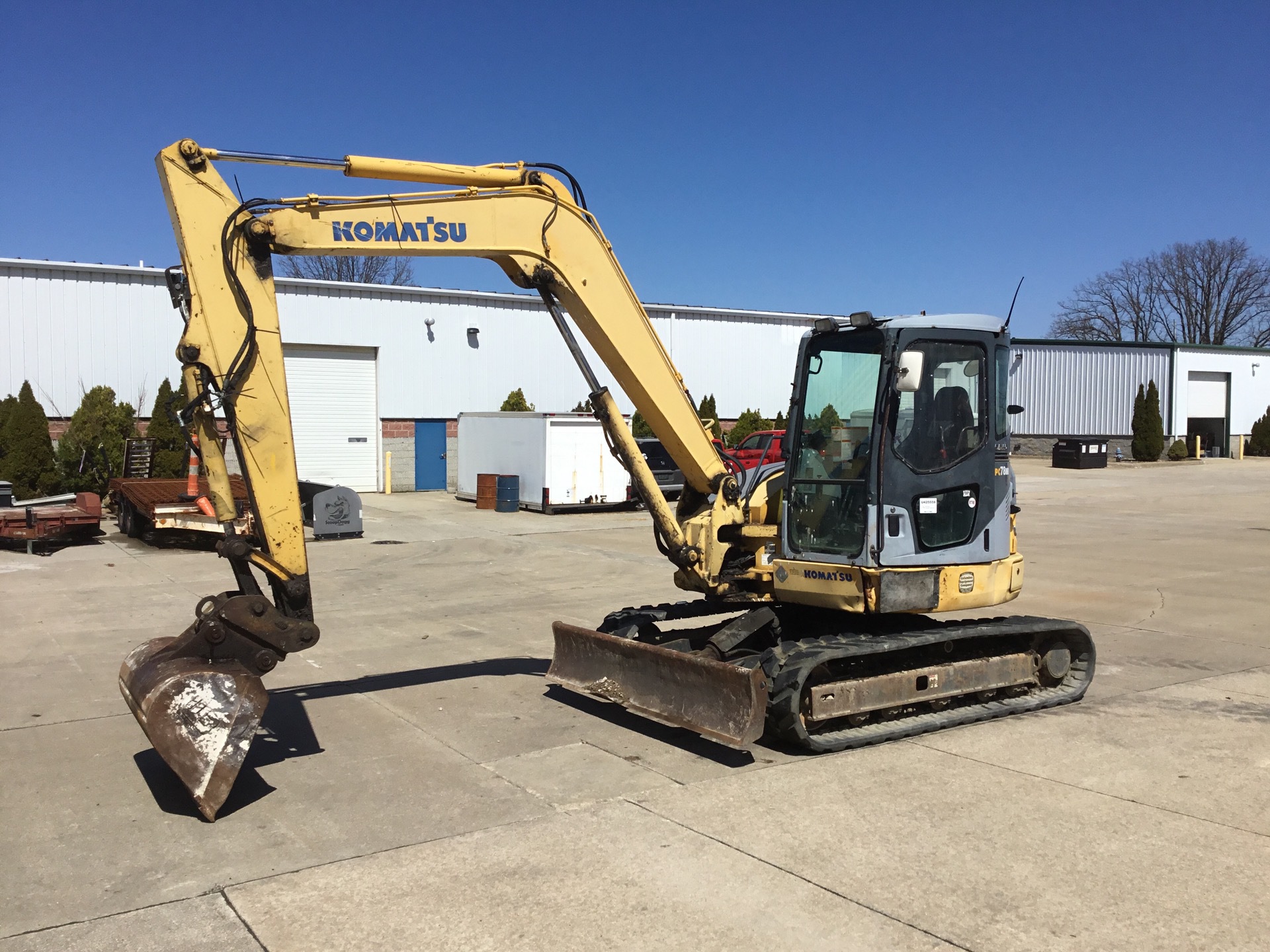 2004 Komatsu PC78MR-6 Tracked Excavator