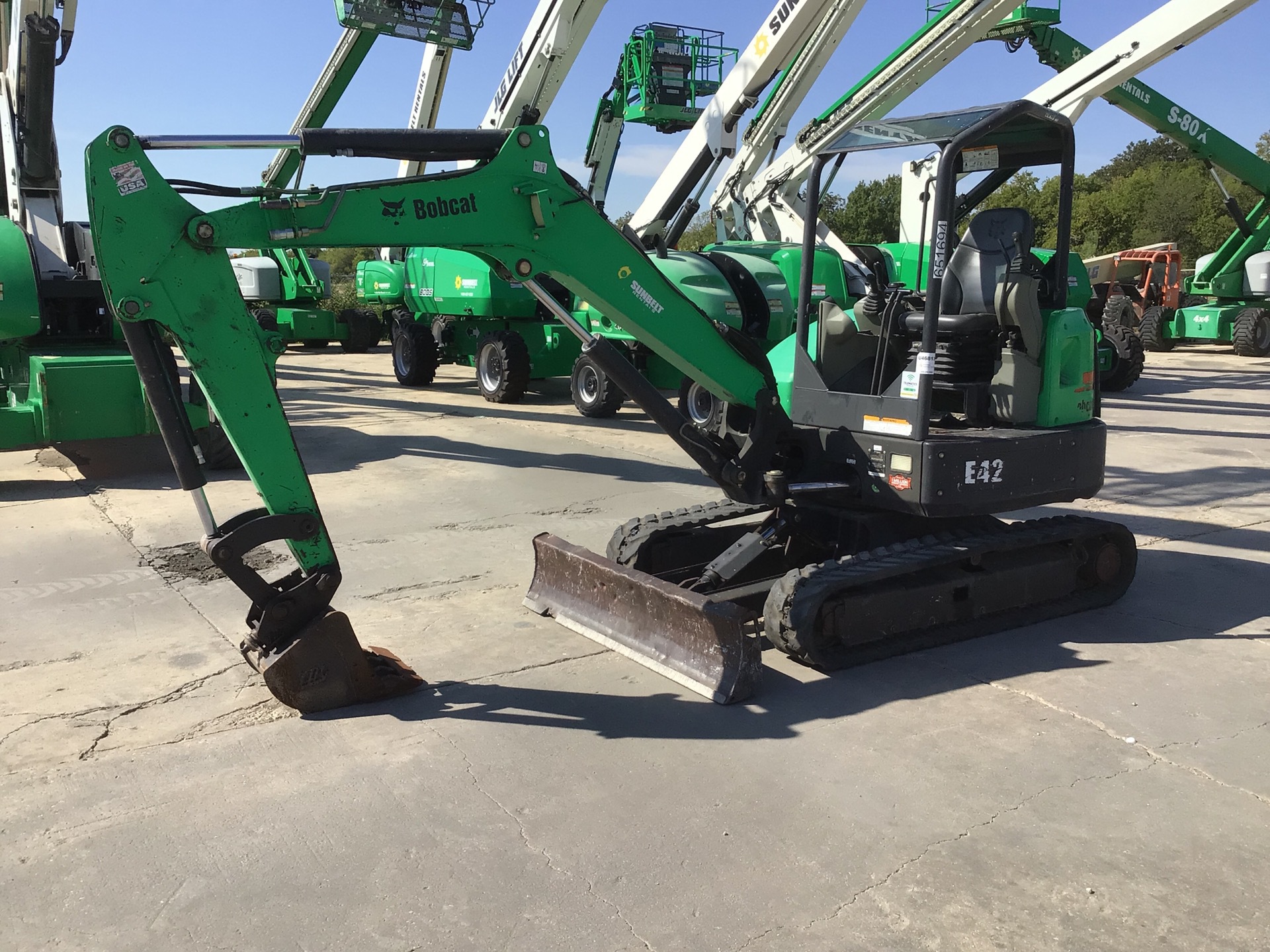 2014 Bobcat E42 Mini Excavator