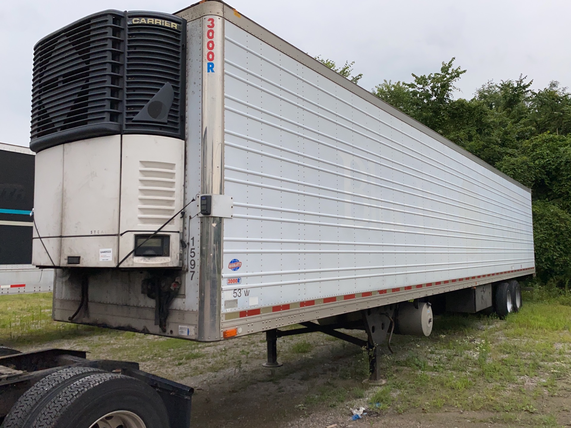 2005 Utility VS2RA 53 ft x 96 in T/A Refrigerated Trailer