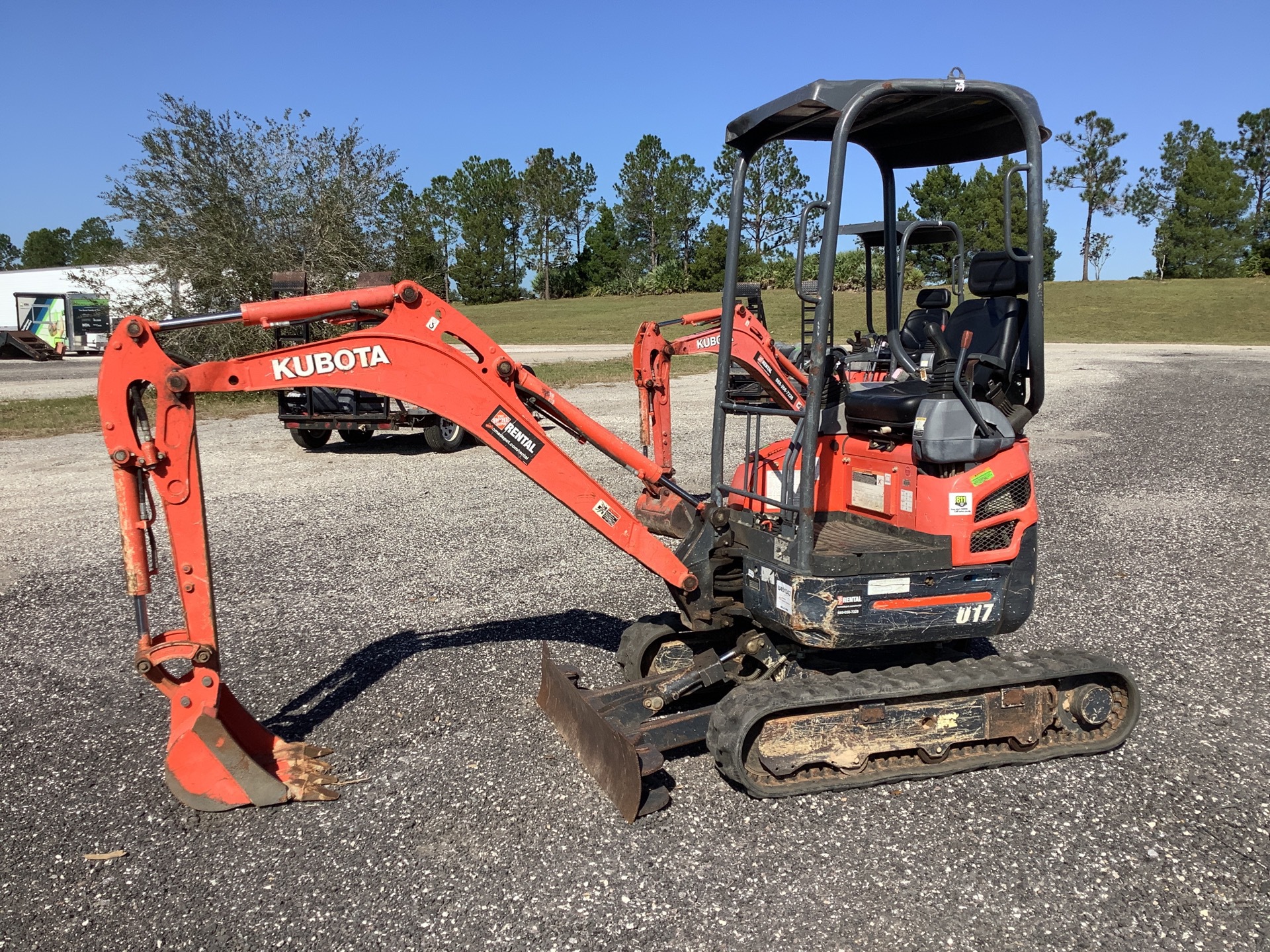 2017 Kubota U17 Mini Excavator