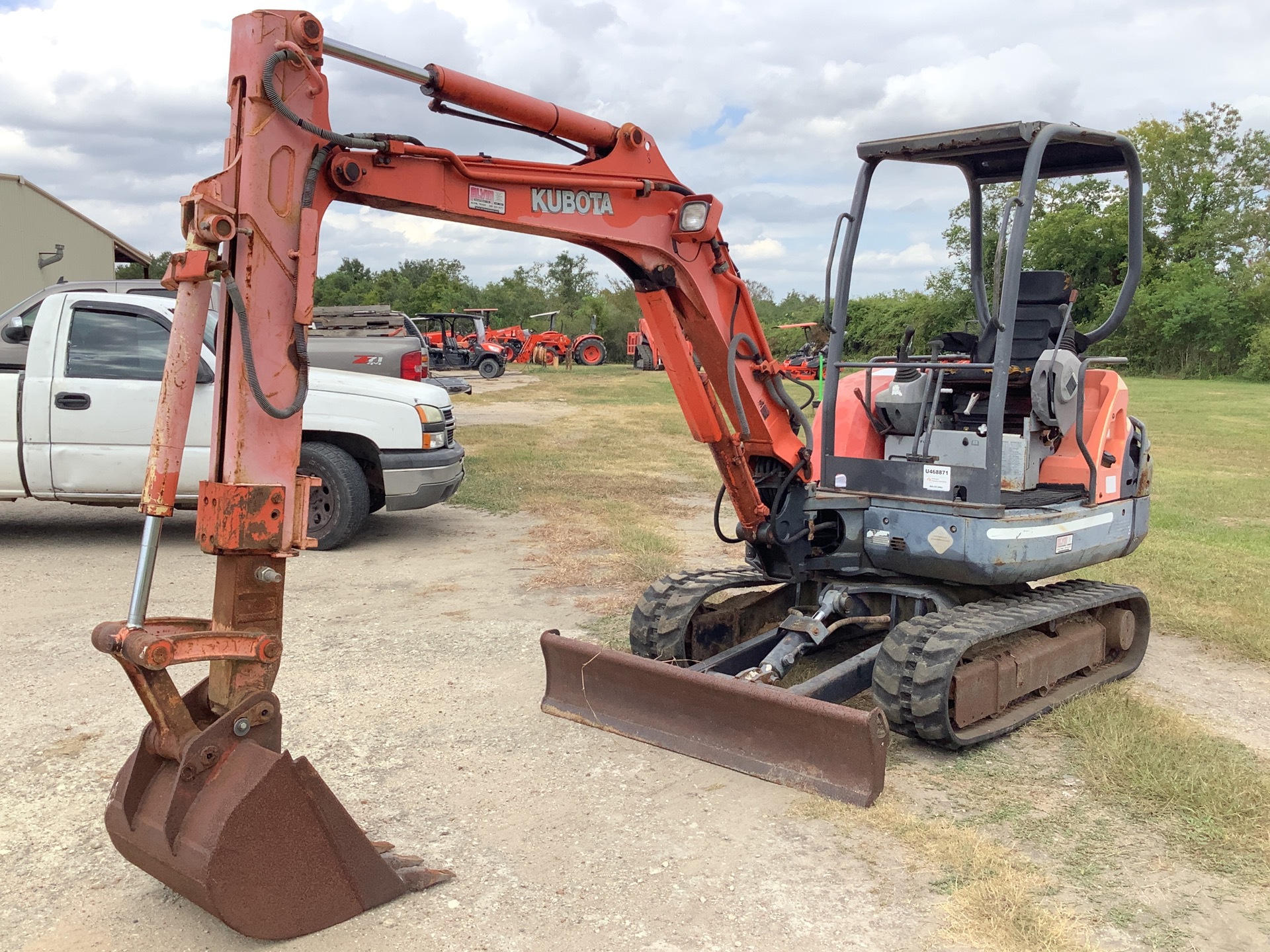 2003 Kubota KX91-3R1E Mini Excavator