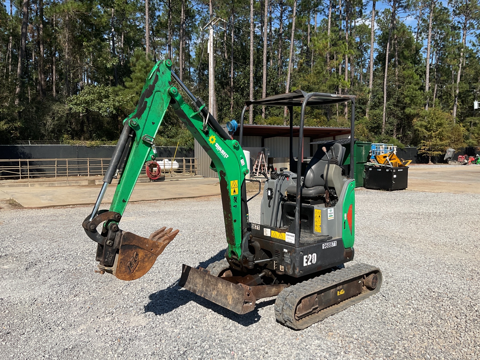 2017 Bobcat E20 Mini Excavator