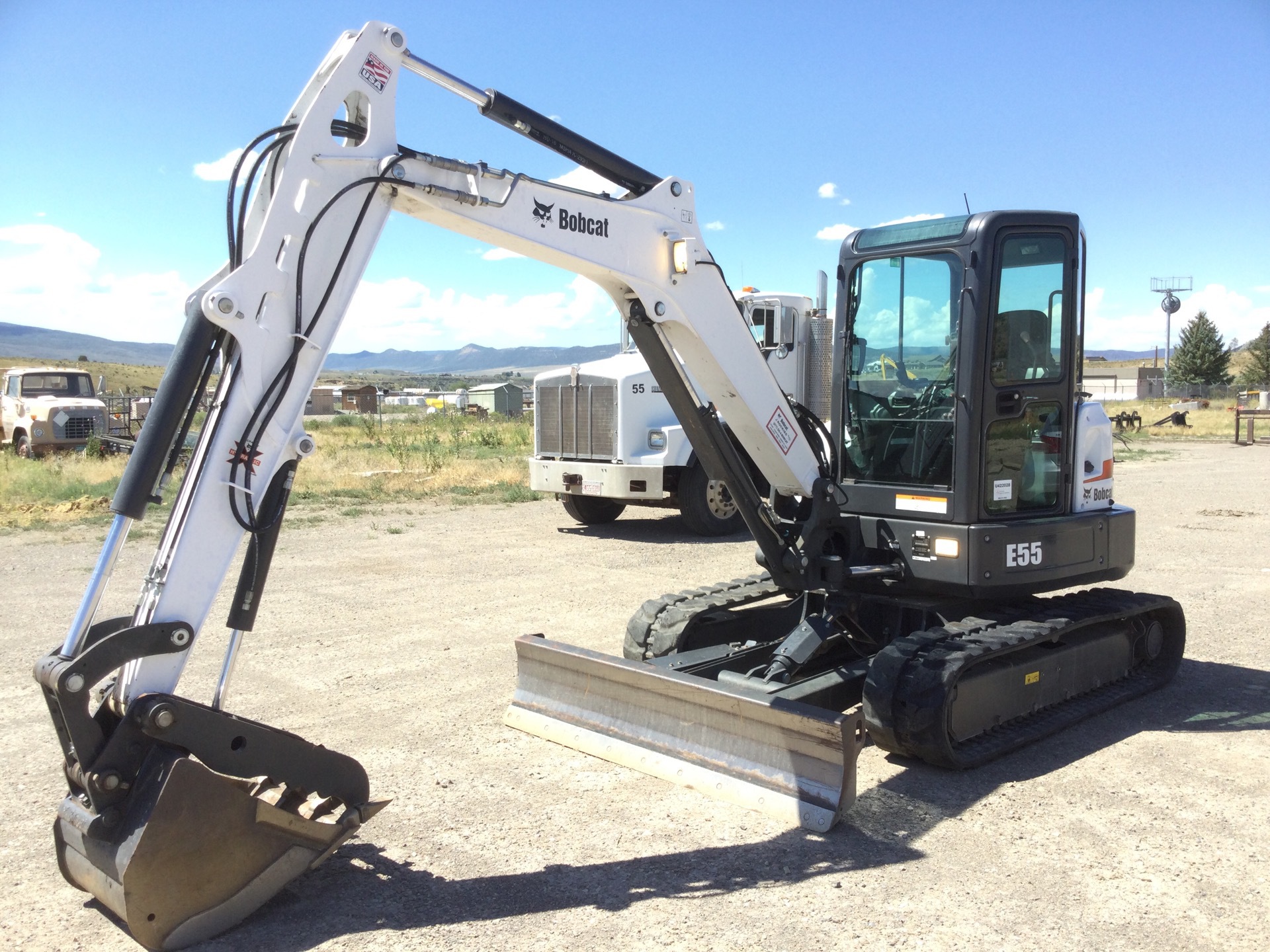 2019 Bobcat E55 Mini Excavator