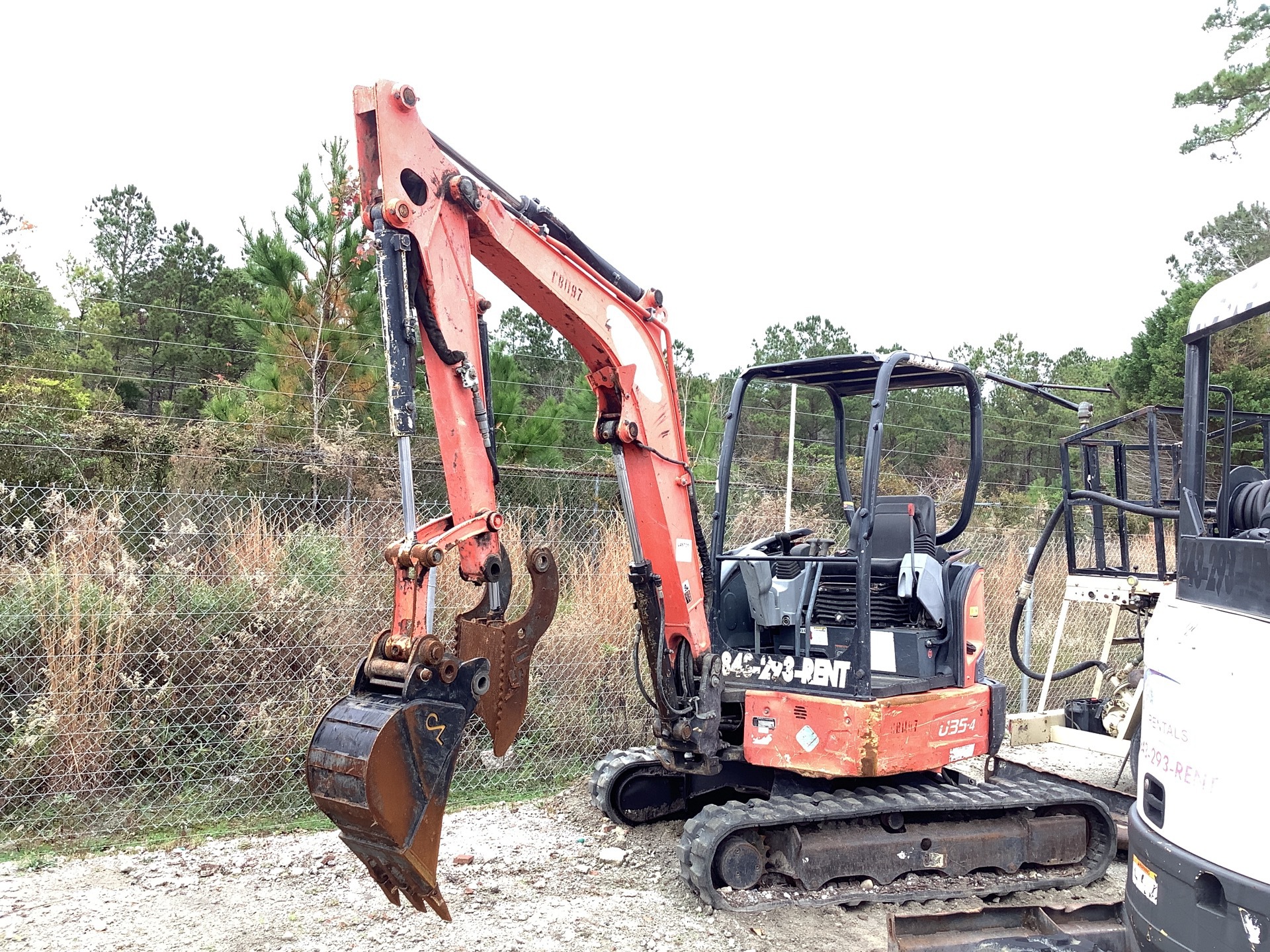 2016 Kubota U35-4R1 Mini Excavator