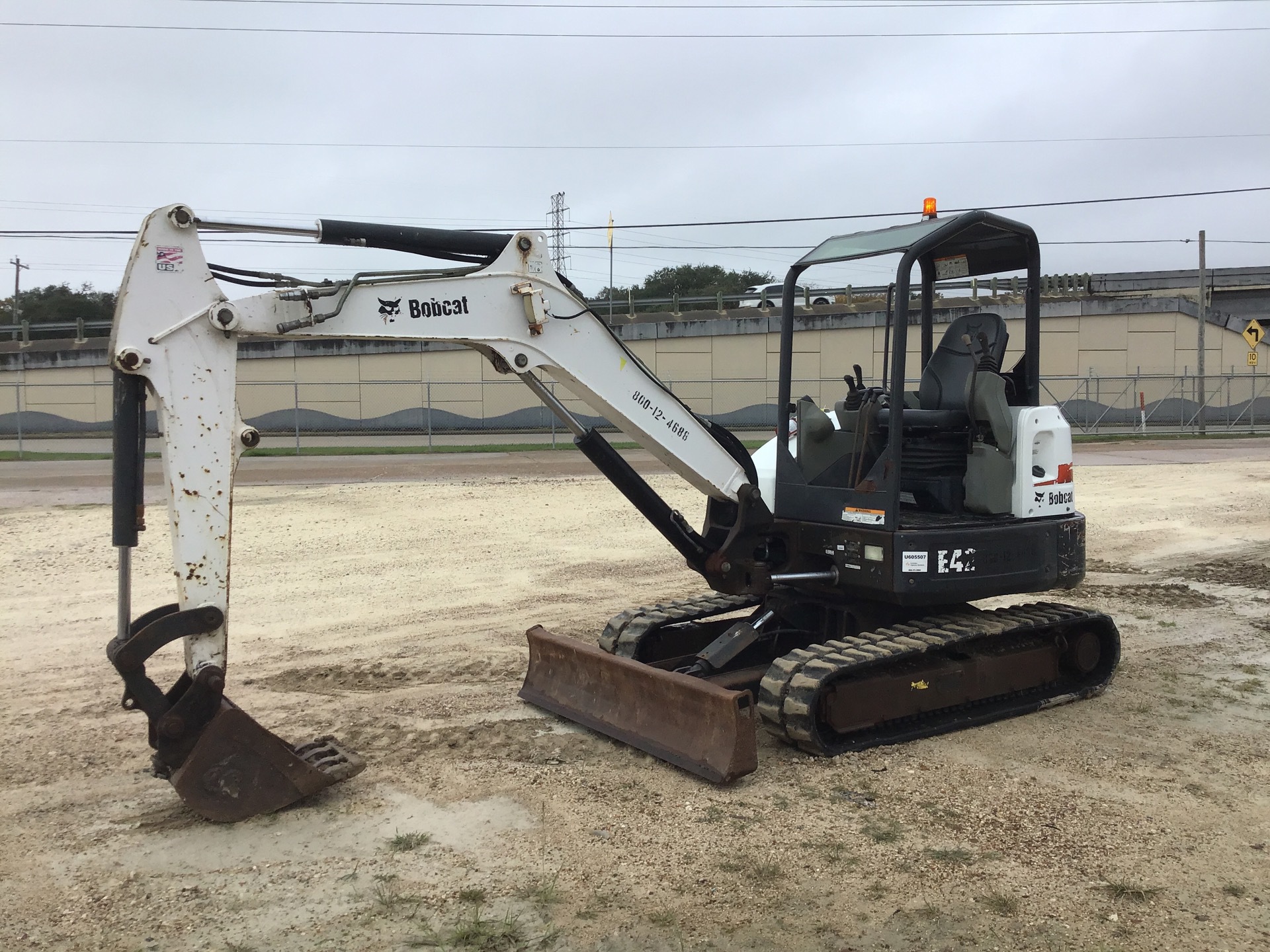 2016 Bobcat E42 Mini Excavator