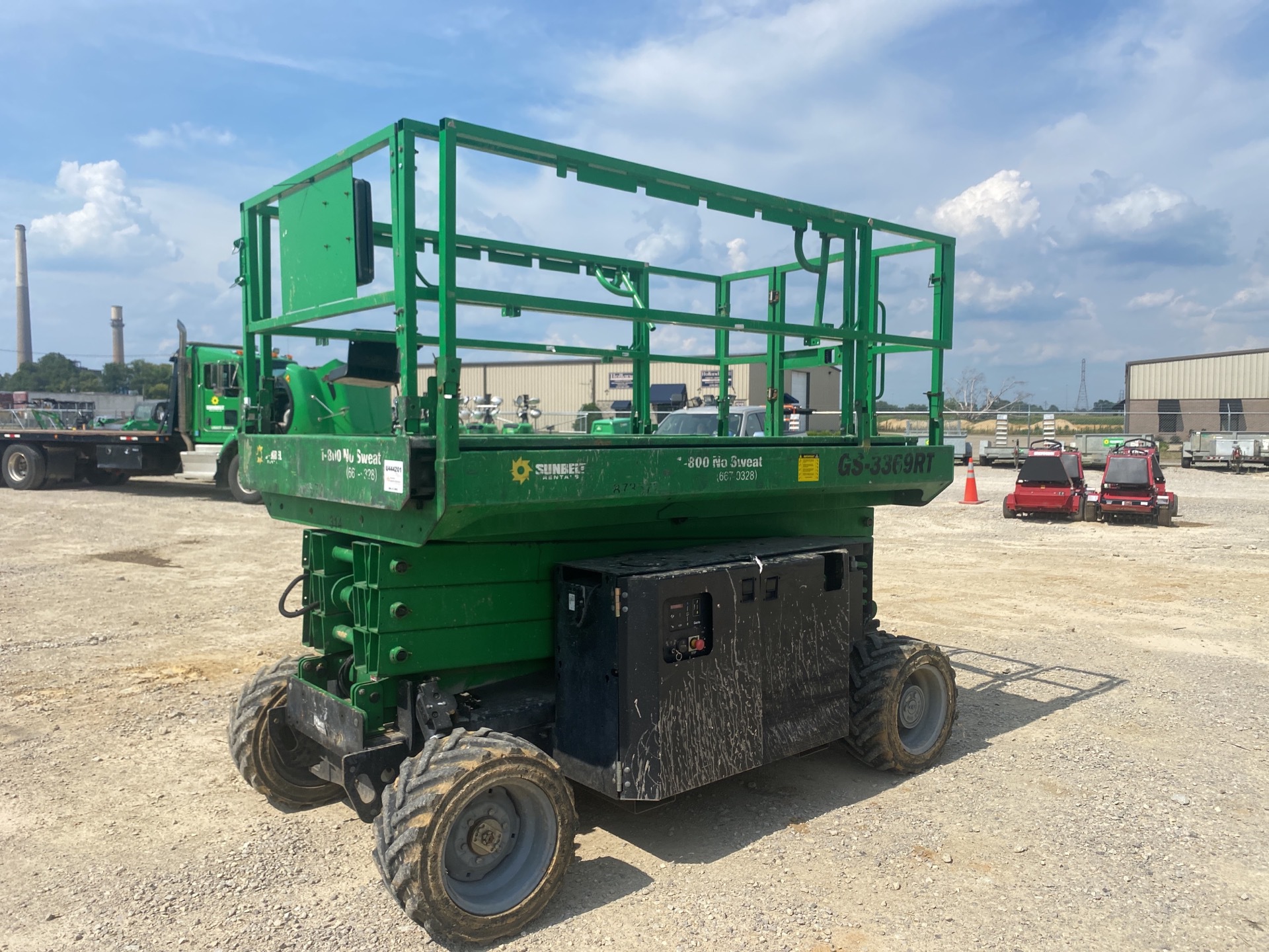 2016 Genie GS3369RT Diesel Scissor Lift