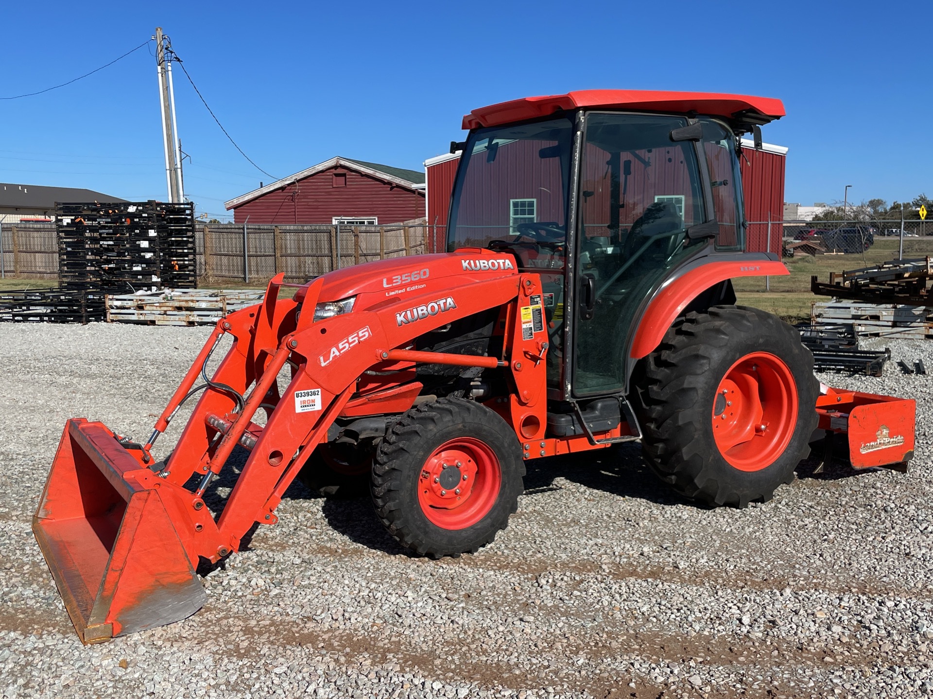 2019 Kubota L3560DHSTC-LE 4WD Tractor