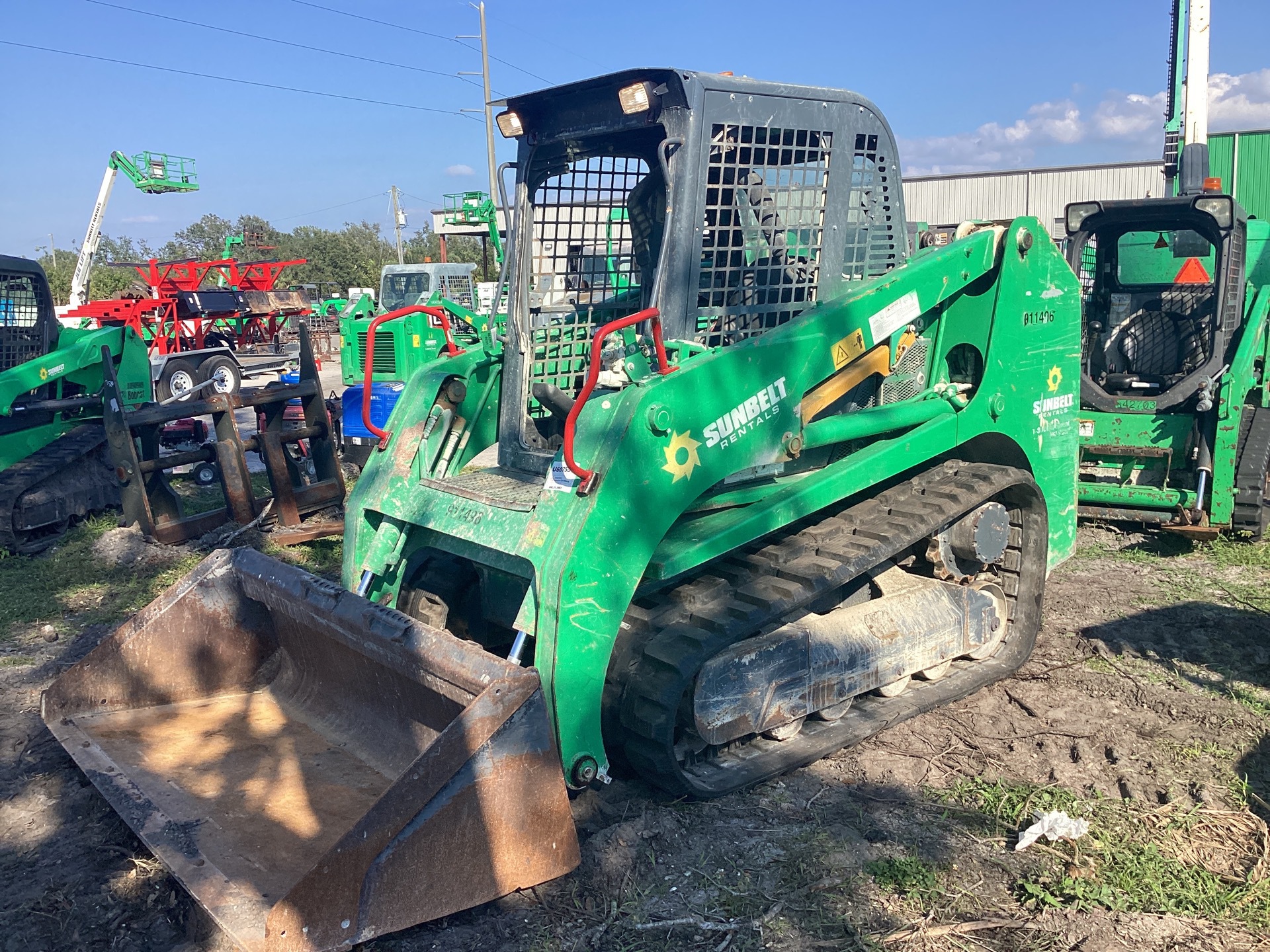 2016 Takeuchi TL10 Compact Track Loader