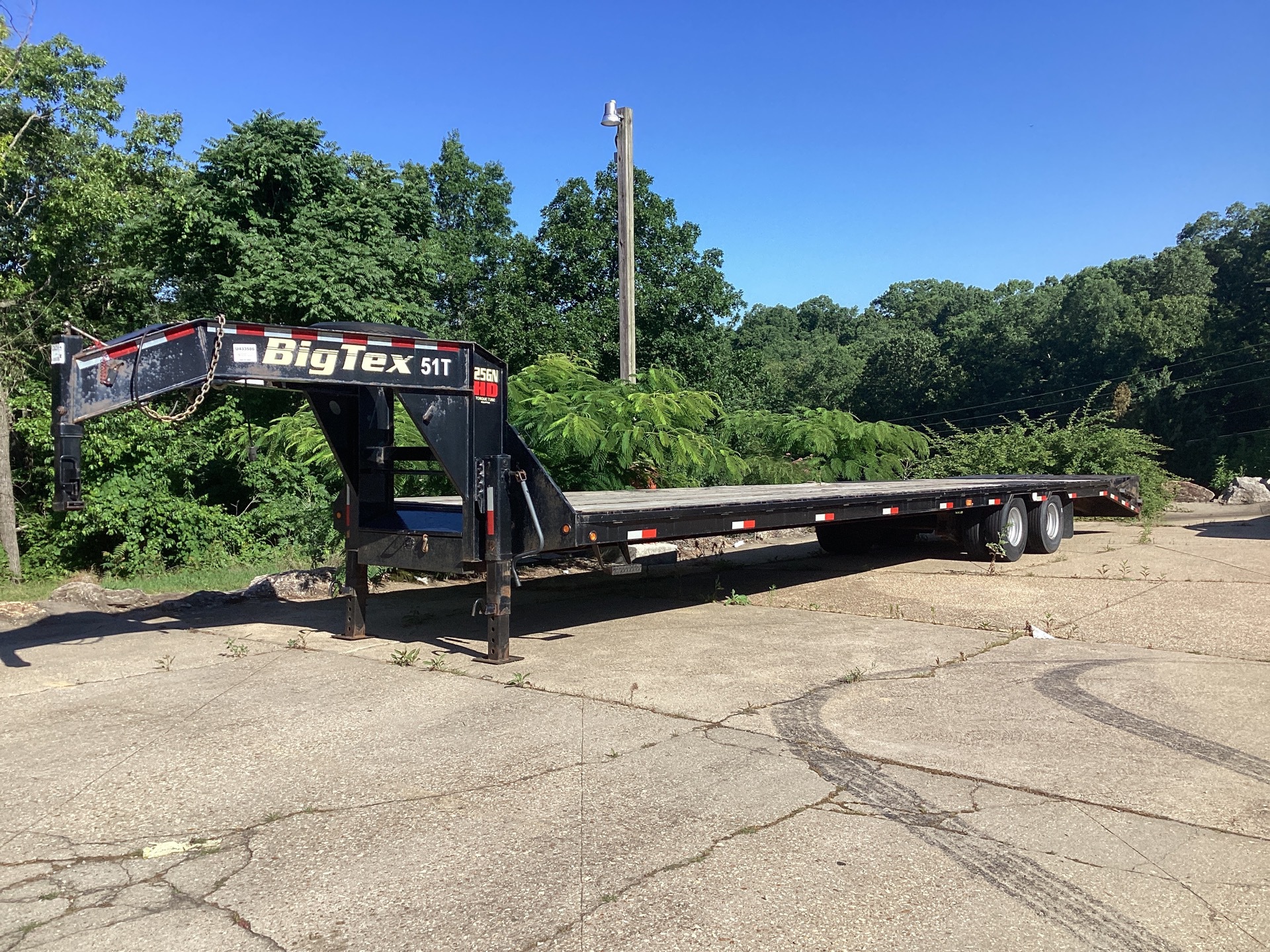 2018 BigTex 35 ft T/A Gooseneck Equipment Trailer