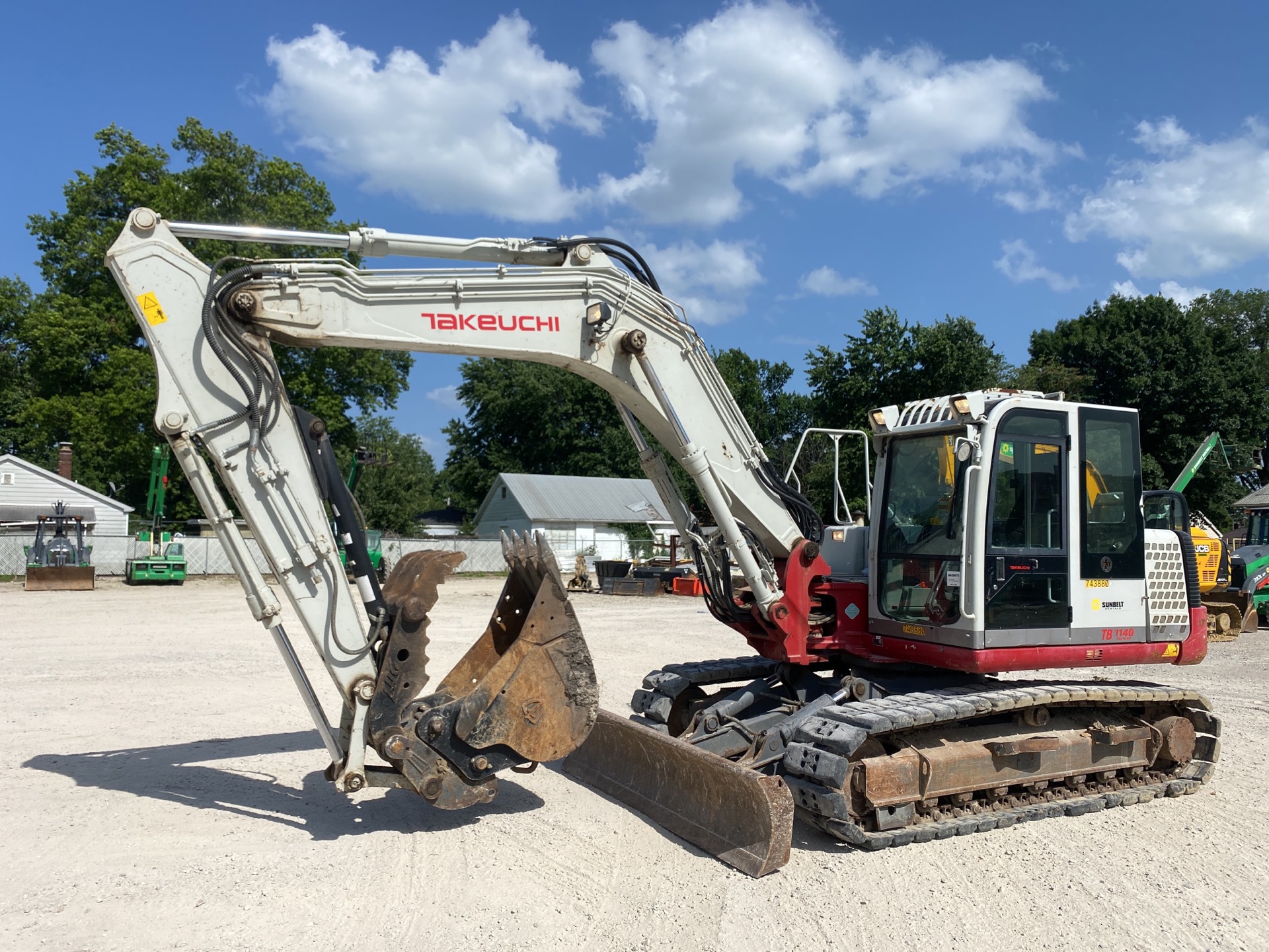 2015 Takeuchi TB1140 Tracked Excavator